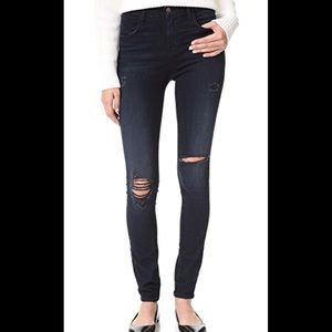 J brand Maria Super Skinny In Destructed Sanctity